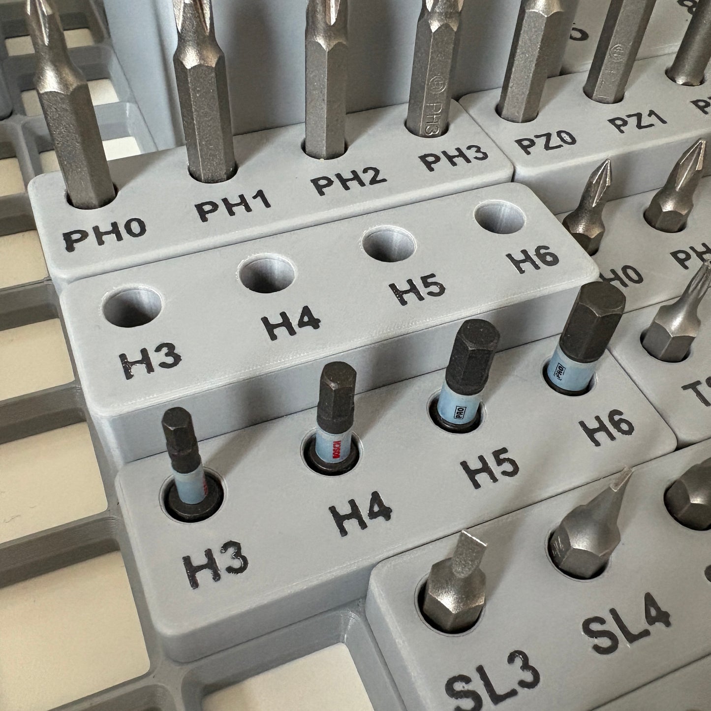 Bit Holder "H" - 3x1